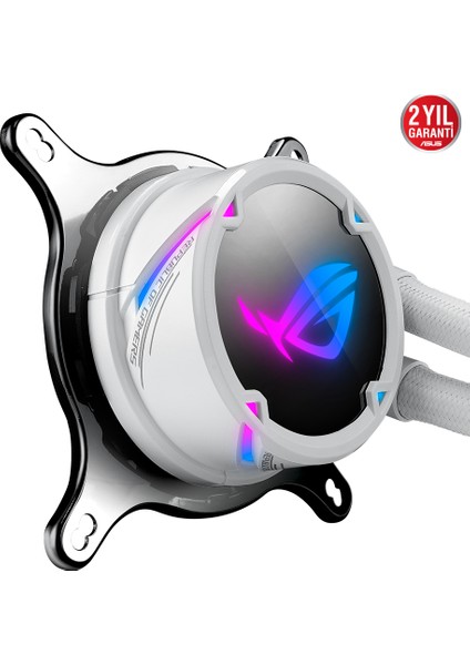 ROG Strix LC 240 RGB 12 cm White Edition İşlemci Soğutucusu