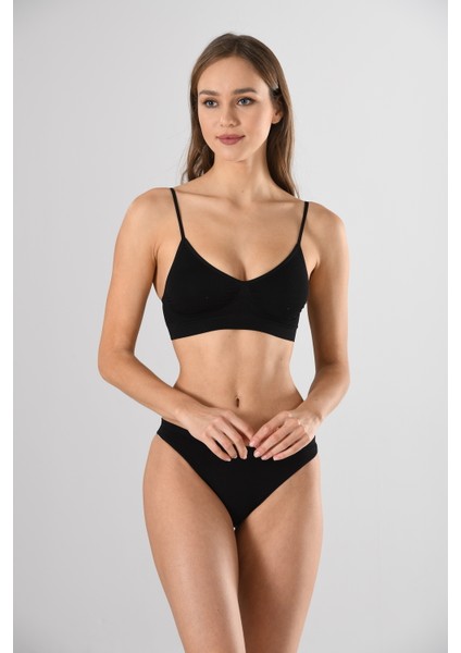 Ince Askılı 1315 Sıfır Kol Örme Seamless Dikişsiz Basic Kadın Büstiyer fiyatları