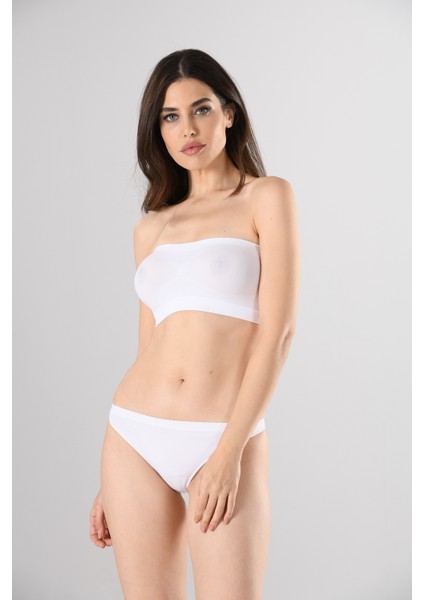 Straples 1401 Örme Seamless Dikişsiz Basic Kadın Büstiyer fırsatları