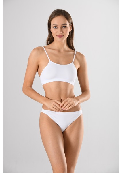 Ince Askılı 11115 Sıfır Kol Örme Seamless Dikişsiz Basic Kadın Büstiyer fiyatları