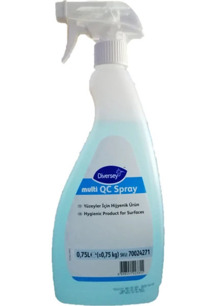 Multi Qc Spray Yüzeyler İçin Hijyenik Ürün 0.75 lt