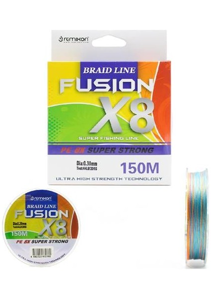 Fusion 8x 150M Multi Color Ip Misina