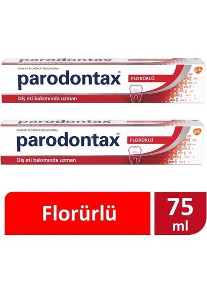Diş Macunu Fluorıde 75 ml 2 Adet