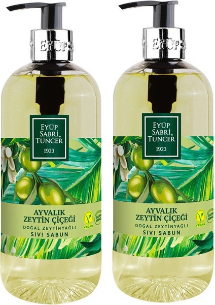 Ayvalık Zeytin Çiçeği Sıvı Sabun 500 ml 2'li