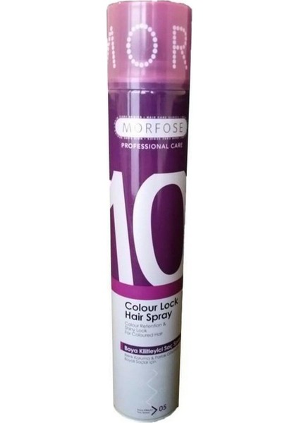 10 Colour Lock/ Boya Kilitleyici Saç Spreyi 400 ml
