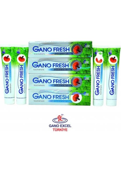 Gano Fresh Diş Macunu (4 ADET*150 Gr) (4 Kutu)