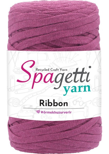 Spagettiyarn Menekşe Ribbon İp fiyatları