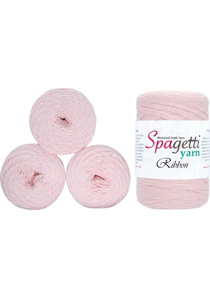 Spagettiyarn Bebe Pembe Ribbon 23 4'lü Set