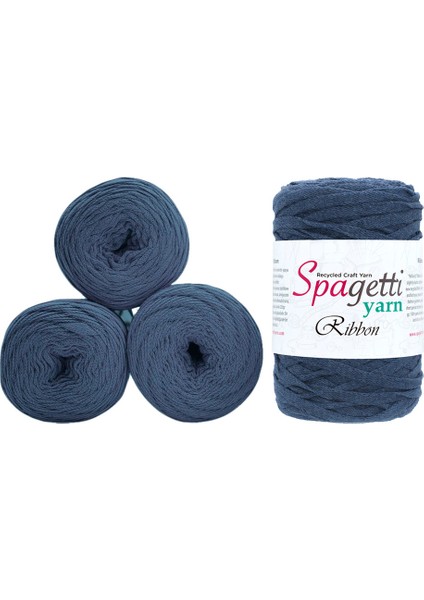 Spagettiyarn Kot Ribbon 31 4'lü Set