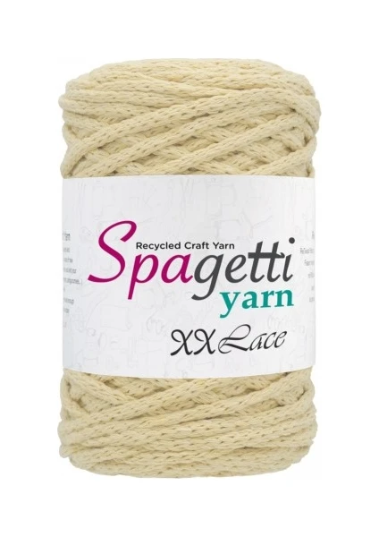 Spagettiyarn Soft Sarı XXLace İp