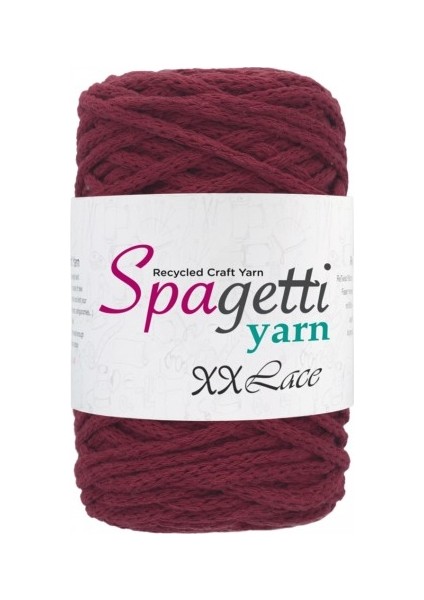 Spagettiyarn Bordo XXLace İp