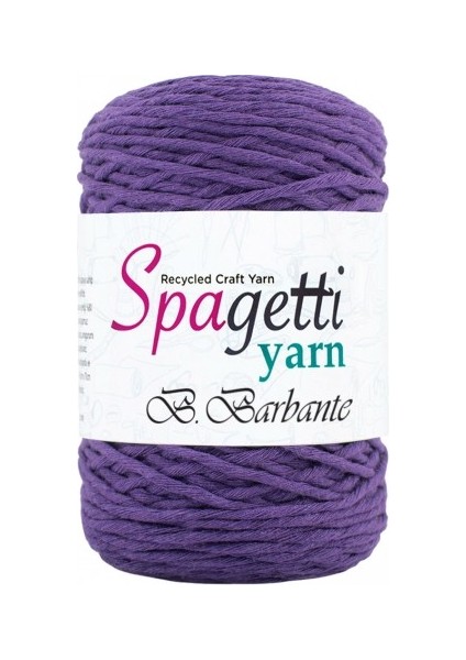 Spagettiyarn Koyu Mor Barbante İp fiyatları