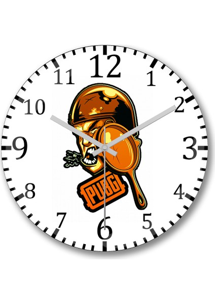 Serie Pubg Friigideira Duvar Saati Bombeli Gercek Cam