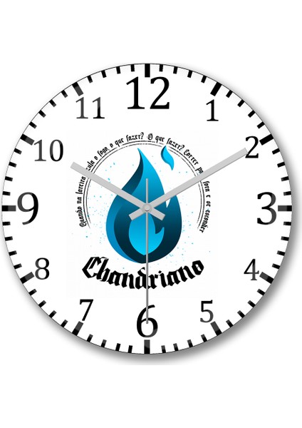 Chandriano Bc Nome do Vento Fan Art Duvar Saati Bombeli Gercek C