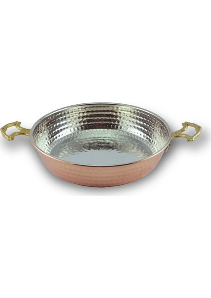 Soylu Kalın Bakır Sahan 18 cm