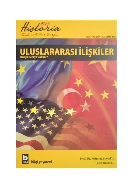 Historia 1923 Tarih Ve Kültür Dergisi Sayı: 7 Kış 2020