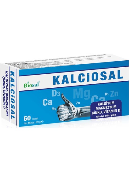 Kalsiyum Magnezyum Çinko Tablet + Ginkgo Biloba Tablet