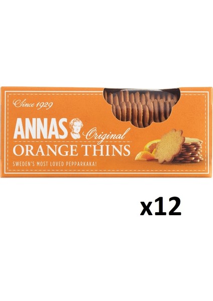 Orange Thıns - 150 gr x 12'li