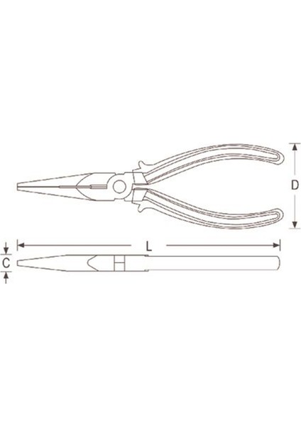 Kargaburnu Düz Opak 160 mm