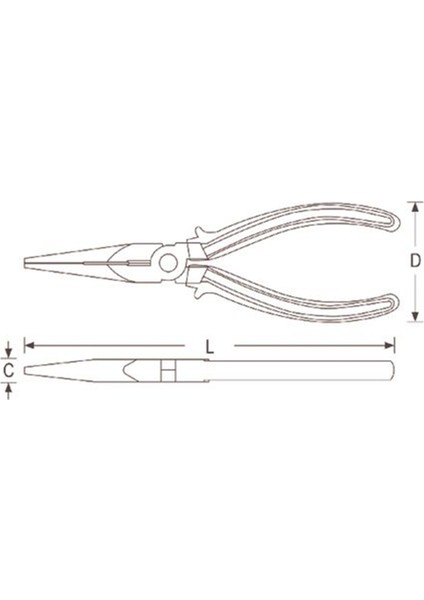 Kargaburnu Düz Opak 180 mm