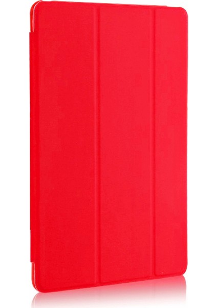 Apple iPad Pro 11'' 2020 2. Nesil Kılıf (A2228-A2068-A2230) Smart Case ve Arka Kapak Kırmızı