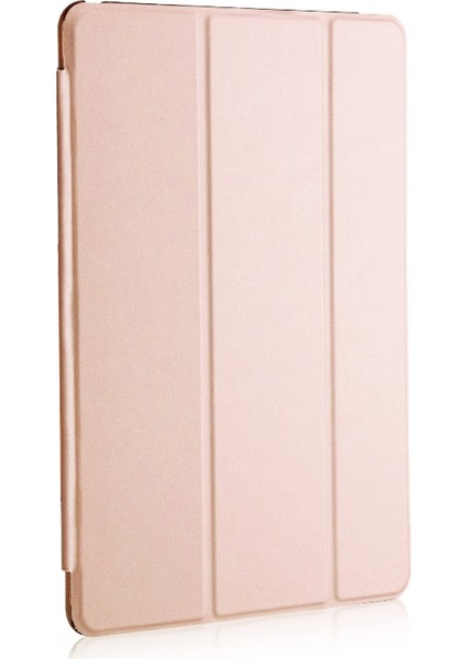 Apple iPad Pro 11'' 2020 2. Nesil Kılıf (A2228-A2068-A2230) Smart Case ve Arka Kapak Rose Gold