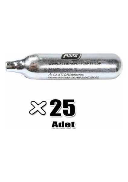 Asg 12 gr Co2 Tüp (25 Adet)