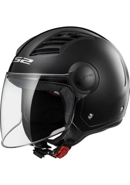 Yarım Kask Aırflow Mat Siyah Xs Beden