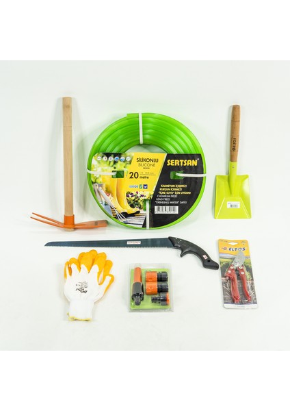 Bahçe Budama Sulama Seti 7'li