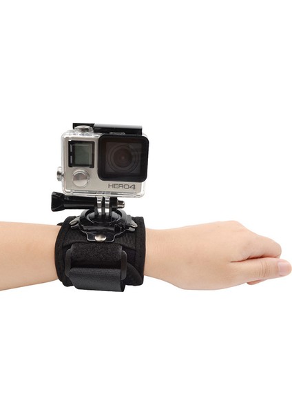 Gopro Kamera Için 360 Degree Wrist Strap