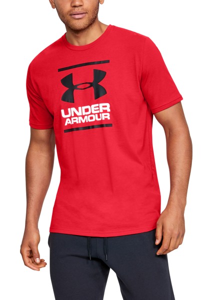 Under Armour Ua Gl Foundation Ss Kırmızı Erkek T-Shirt 1326849-602