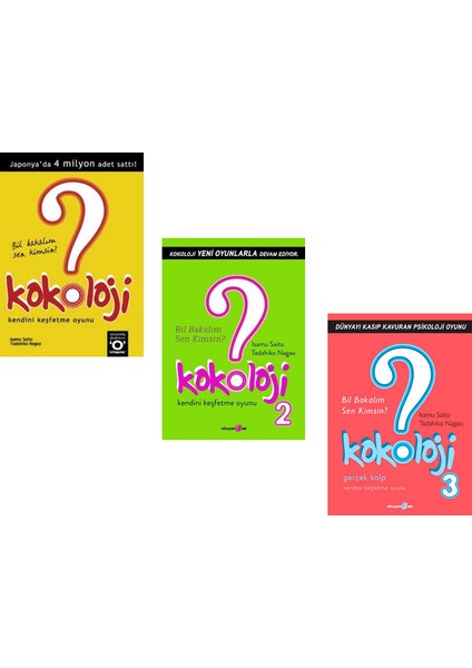 Kokoloji Seti - 3 Kitap