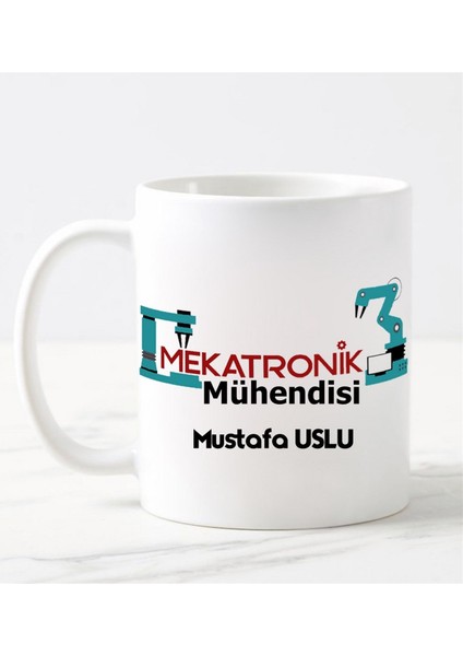 Mekatronik Mühendis Kupa Bardağı Beyaz