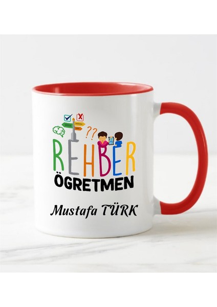 Rehber Öğretmen Kupa Bardağı Kırmızı