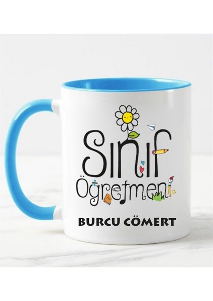 Sınıf Öğretmeni Bardağı Mavi