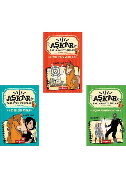 Aşkar Ve Parlayan Yıldız 3 Kitap Canan Ekinci - Canan Ekici