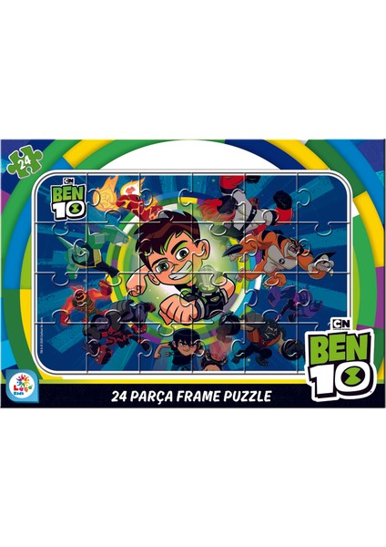 Laço Kids Ben 10  Frame Puzzle 24 Parça