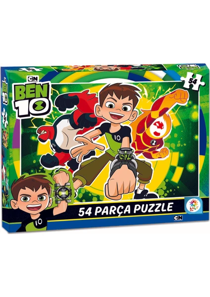 Laço Kids Ben 10 Kutu Puzzle 54 Parça