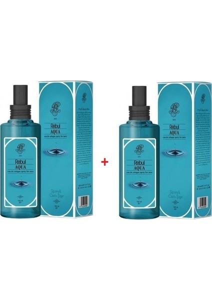 Aqua Cam Şişe Sprey Kolonya 100ML x 2 Adet