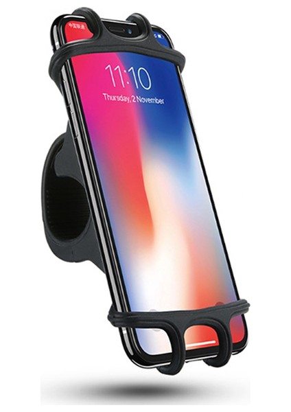Floveme Universal Silikon Bisiklet Motosiklet Telefon Tutucu AL-31961
