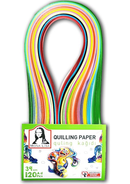 Quilling Paper Quling Kağıdı 39 cm 120'LI