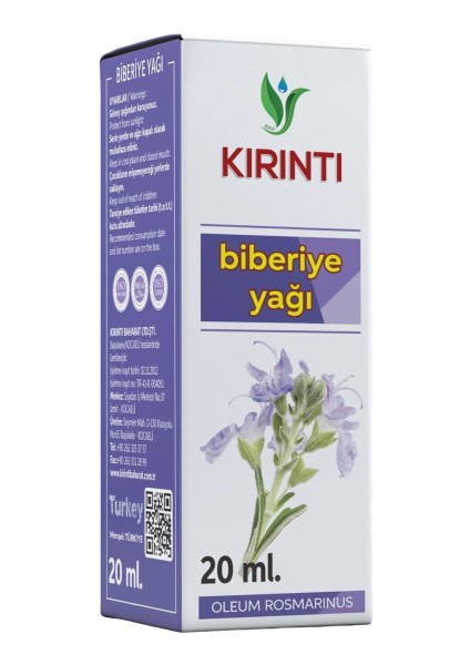 Biberiye Yağı 20 ml