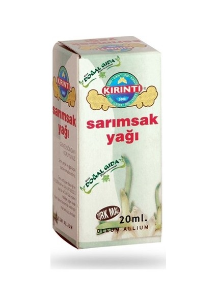 Sarımsak Yağı 20 ml