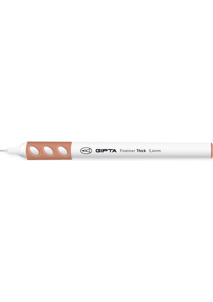 Fineliner Thick Kalem 0.4 mm Kahverengi