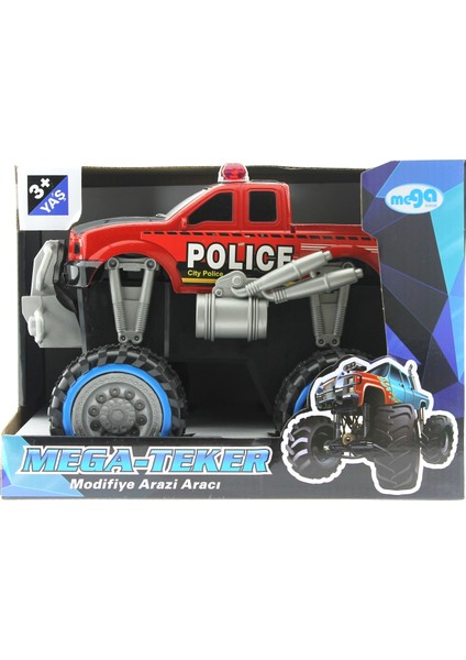 Sürtmeli Modifiye Dev Polis Arazi Aracı