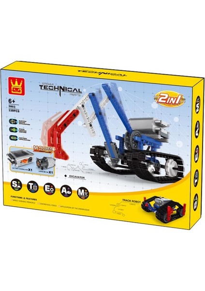 Robot Ekskavatör 339 Parça