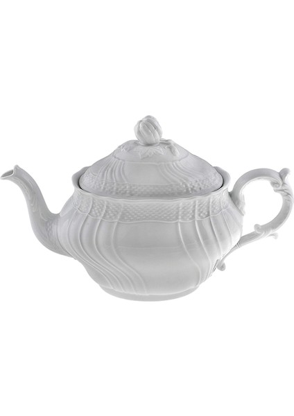 Vecchio Ginori Beyaz - Porselen Çaydanlık 1,18 Lt.