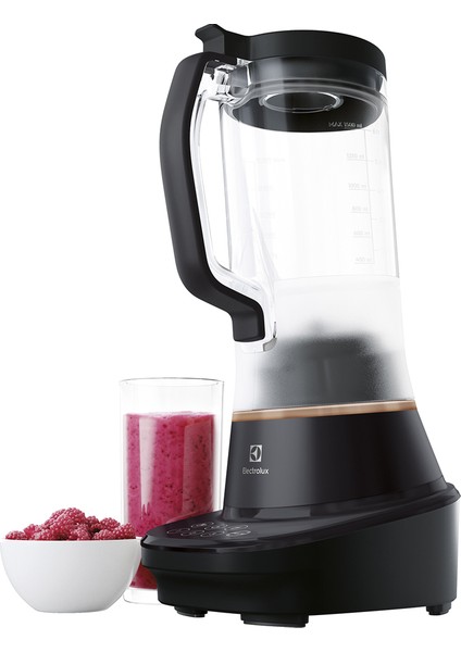 E7TB1-4GB Taşınabilir Şişeli Pulse Özellikli Granit Siyah 900W Smoothie Blender