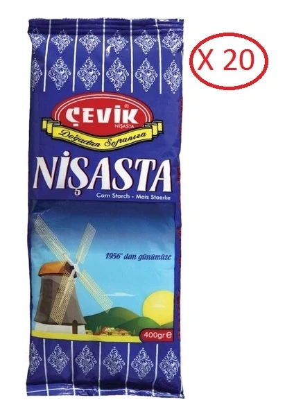 Nişasta 400 gr x 20'li