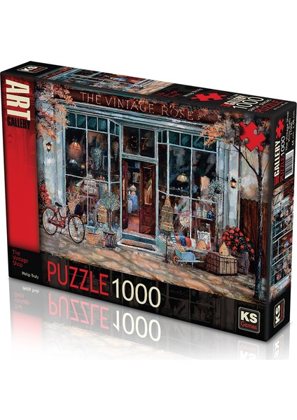1000 Parça Puzzle The Vintage Shop